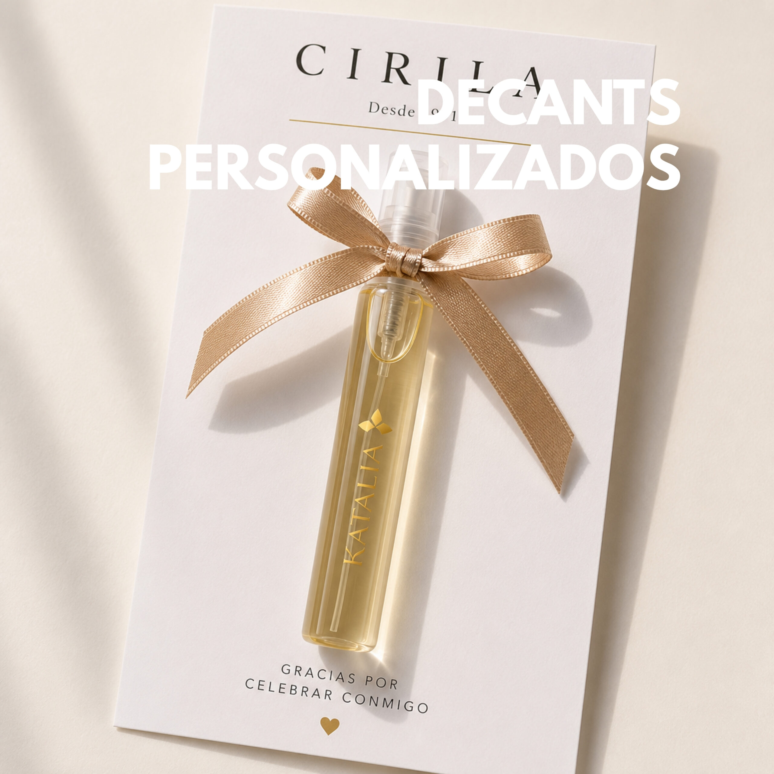 DECANTS PERSONALIZADOS